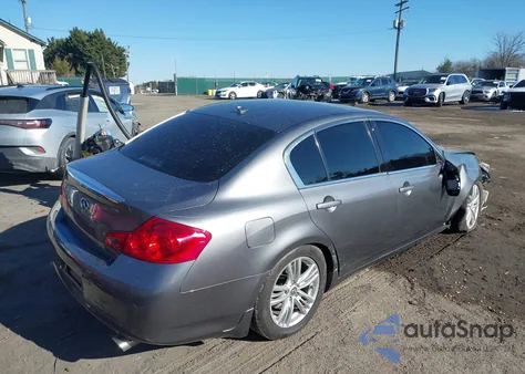 2010 Infiniti G37X from USA, damaged, VIN JN1CV6AR8AM450524